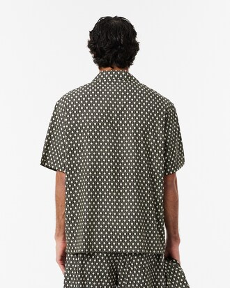 Camisa de manga corta de corte holgado