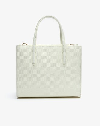 Bolso tote Chantaco piel piqué cremallera y doble posición