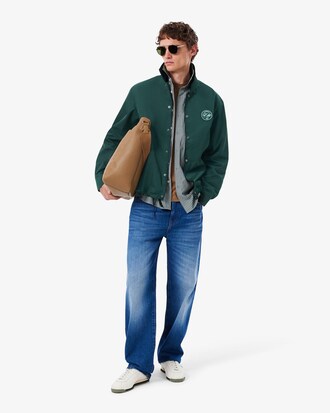 Chaqueta de entrenador hidr&oacute;fuga