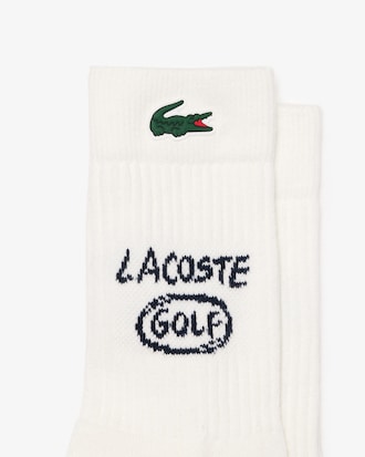 Calcetines de golf de algod&oacute;n boucl&eacute;