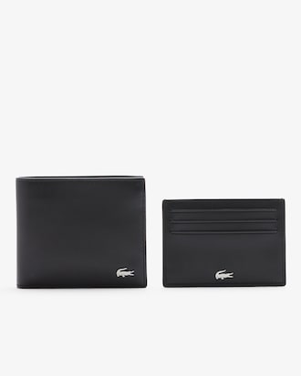 Estuche regalo de billetera y tarjetero FG de piel