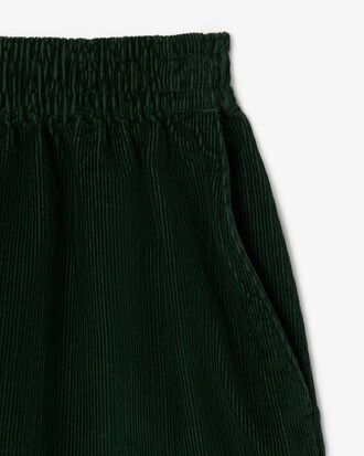 Pantalón corto de pana de corte amplio
