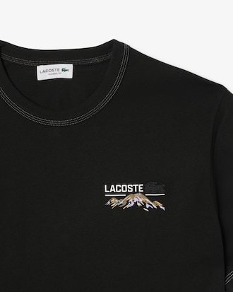 Camiseta de punto jersey con múltiples estampados