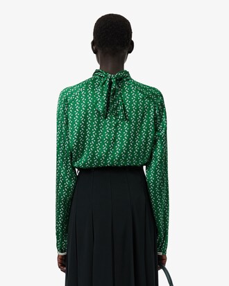 Camisa estampada oversized Runway