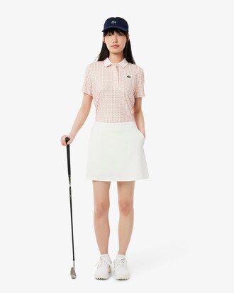 Polo de golf de corte regular con protección UV