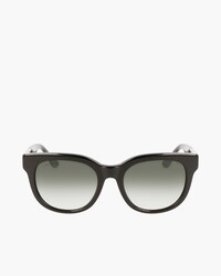 Gafas ovaladas Croco Skin de acetato