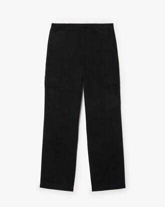 Pantalón cargo de corte recto de algodón