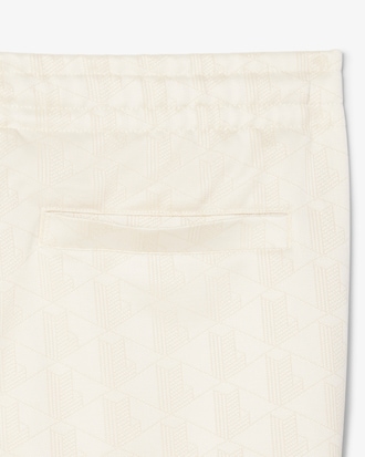 Pantal&oacute;n corto de jacquard con monograma de corte regular