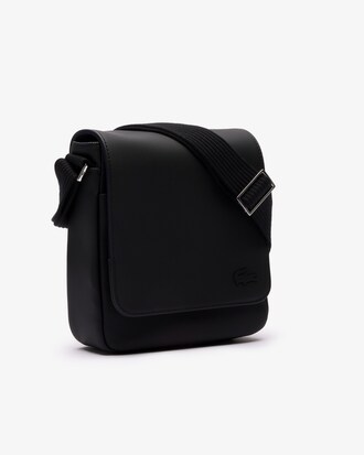Bolso clásico para llevar al hombro con cierre de solapa para hombre