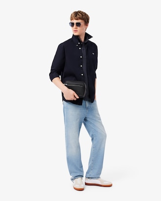 Bolso de reportero de hombre cl&aacute;sico