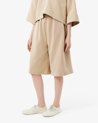 Bermudas de satén holgadas Runway