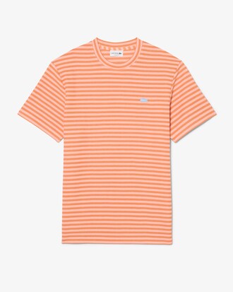 Camiseta de algod&oacute;n de rayas con textura