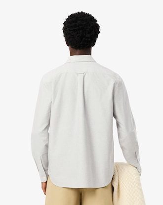 Camisa Oxford de corte regular de rayas