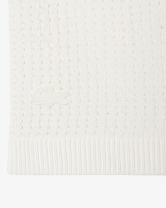 Top de tirantes de ganchillo efecto malla