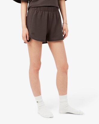 Pantal&oacute;n corto loungewear de felpa