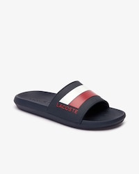 Men's Tricolor Rubber Slides