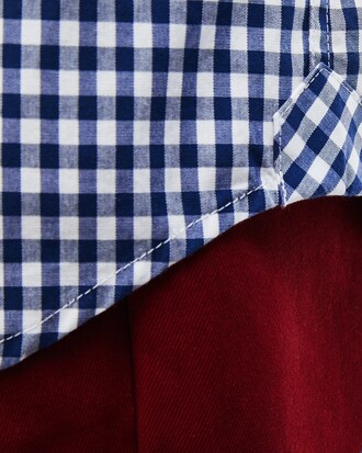 Camisa Popelín Mini-Cuadros
