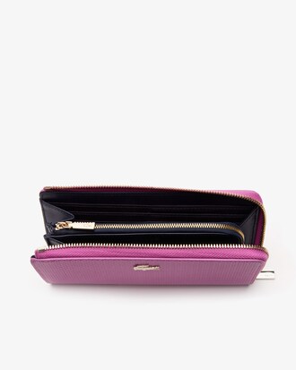 Women's Chantaco Piqué Leather 8 Card Zip Wallet
