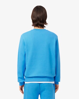 Sudadera de cuello redondo de felpa