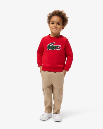 Pantalón cargo de sarga de algodón