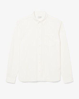 Camisa de punto jersey de algodón de corte regular