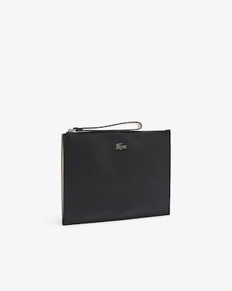 Bolso pequeño Anna de piqué de lona revestido