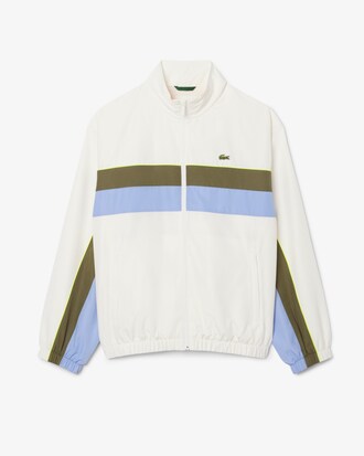 Chaqueta de chándal color block hidrófuga