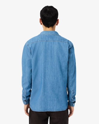 Camisa denim ligera de corte regular