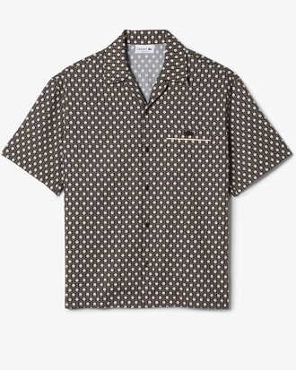 Camisa de manga corta de corte holgado