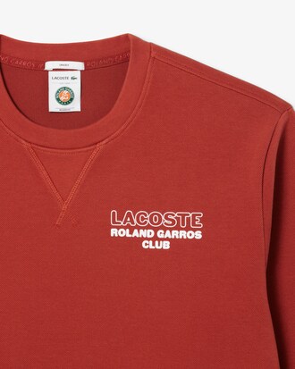 Sudadera de piqué Roland Garros Edition