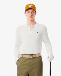 Jersey de golf elástico con cuello polo