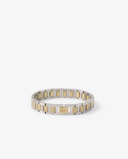 Silver gold and crystals