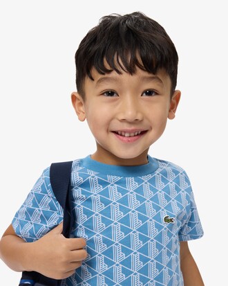 Camiseta de algod&oacute;n con monograma