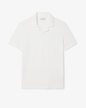 Polo de corte clásico Paris con cuello abierto