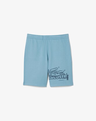 Pantalón corto de felpa de algodón gráfico