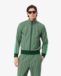 Chaqueta de chándal con cremallera de jacquard Paris