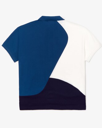 Polo de mujer Lacoste en piqu&eacute; termorregulador color block