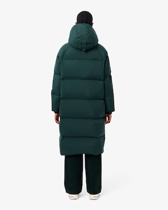 Chaqueta acolchada larga oversized