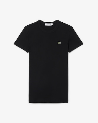 Camiseta de canal&eacute; de algod&oacute;n de corte ajustado
