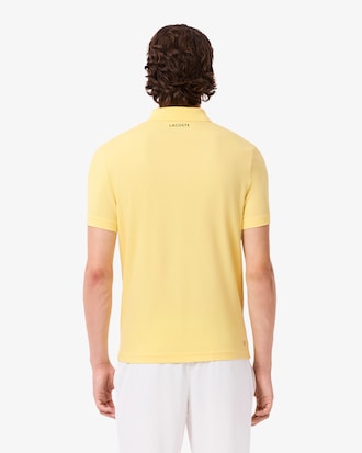 Polo de tenis estampado de corte ajustado Ultra-Dry