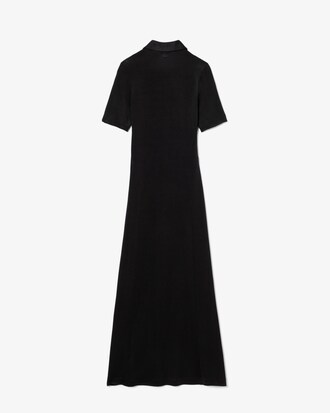 Vestido de piqué con cuello polo Runway