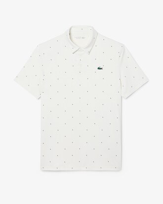 Polo de golf de corte regular con estampado