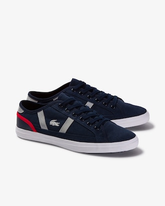 Juniors' Sideline Lace-up Canvas and Synthetic Sneakers