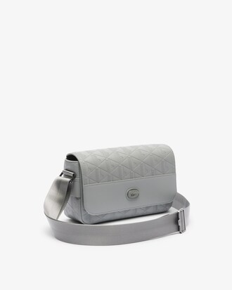 Bolso con solapa Nomogramme de piel