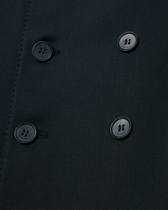 Blazer con cierre cruzado de lana ligera Runway