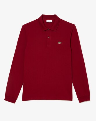 Polo de corte clásico de manga larga L.12.12