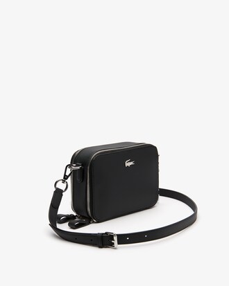 Bolso hombro Daily Classic lona piqué revestida cremallera doble