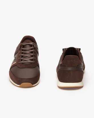 Zapatillas de hombre Menerva de piel y material sint&eacute;tico