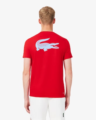 Camiseta deportiva con estampado de cocodrilo Ultra-Dry