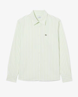 Camisa Oxford de corte regular de rayas